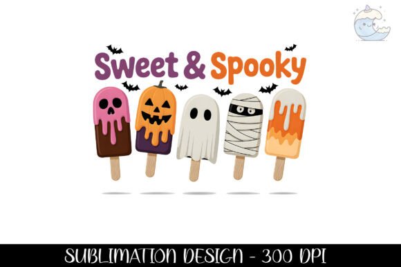 Download Sweet and Spooky Ice Cream Design Png - Ice cream design Collection
