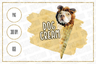 Download Dog Ice Cream Design for Sublimation - Premium Resources